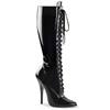 Devious - DOMINA2020 Knee high boot - Pole dance shoes - Black Product image